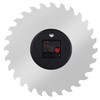 CIGERA 12 Inch Metal Wall Clock with Circular Saw Blade