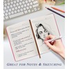 Biuwory Lined Journal Notebook for Women Men,256 Pages A5 Hardcover