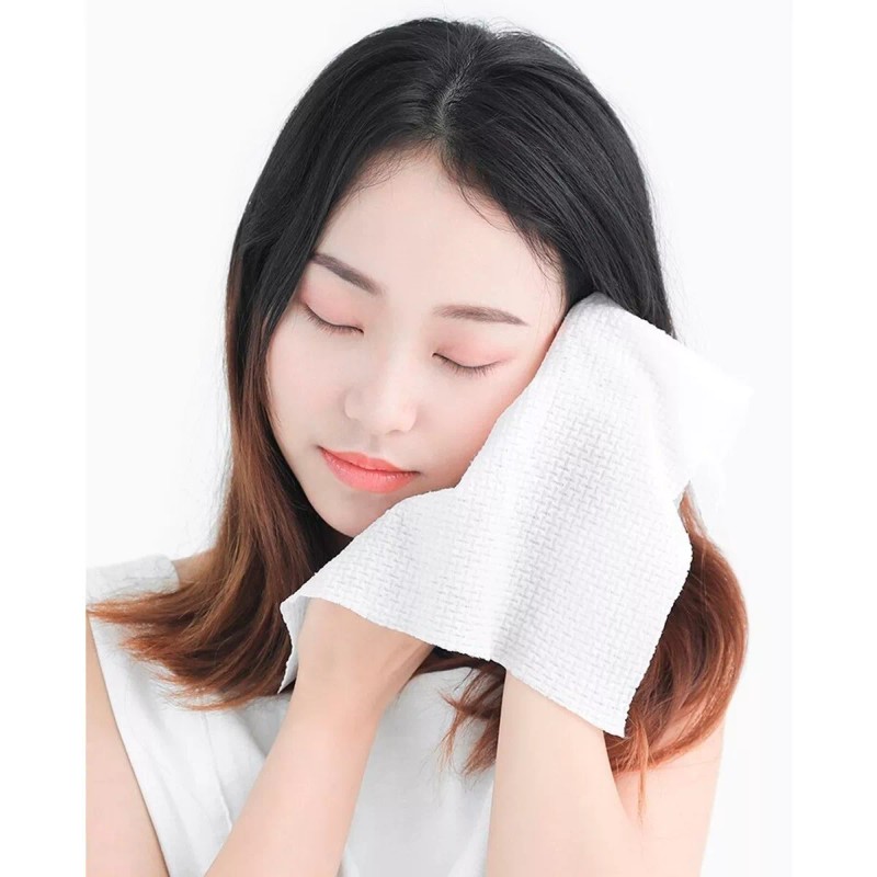 Veraly Toalla Comprimida Pastilla Compacta Rosa Limpieza 100pzs