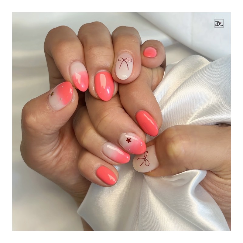 Dara Beauty 2024 August Art of the MonthRibbon Nail❣ -