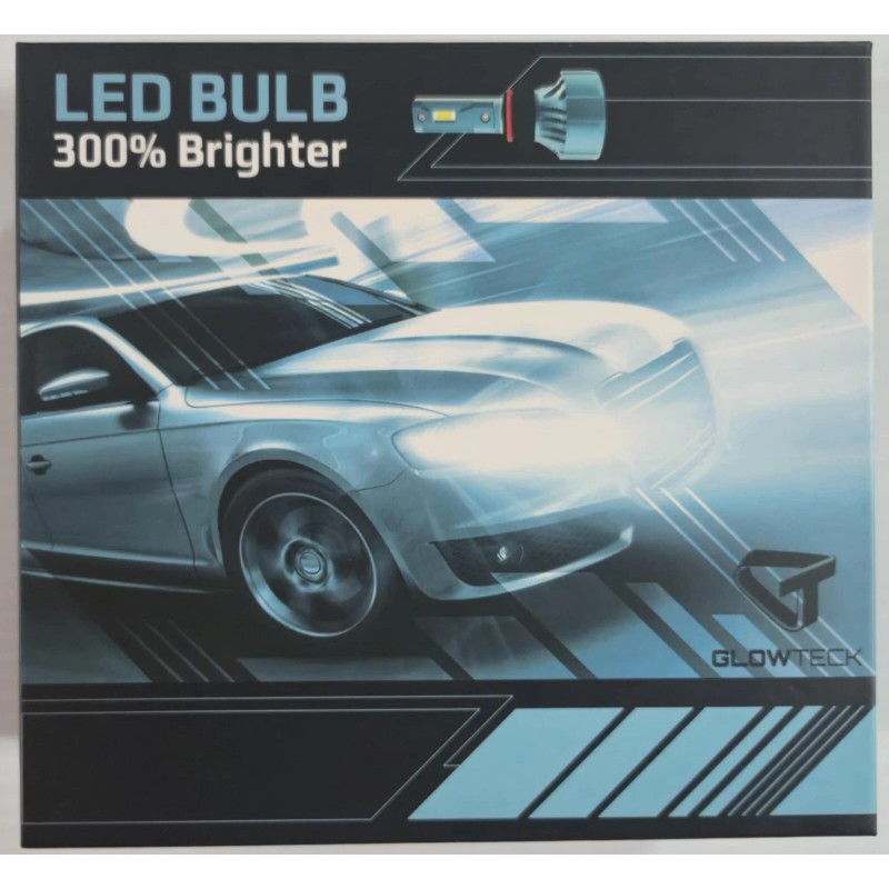 Glowteck Car Headlight Bulbs HB5-9007 LED Conversion Kit High Low