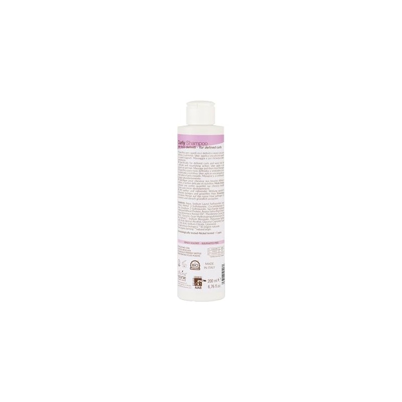 Officina Naturae Shampoo for Curly Hair Organic Sustainable Vegan 200