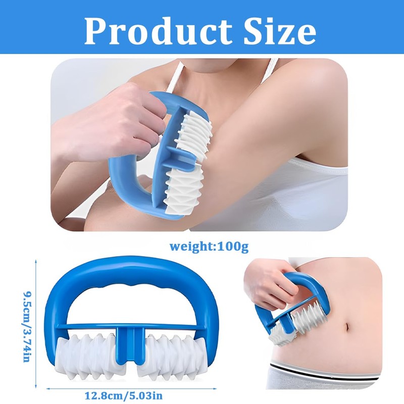 Anti-Cellulite Massager, Anti Cellulite Massage Roller with Handle, Massage Roller