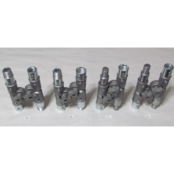 Unbranded Ultimate Angle Adapter Set for Extension Poles - 4