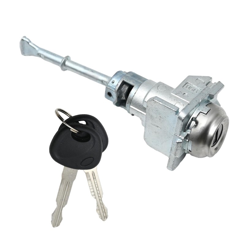 Vkinman 81970-F0000 Front Driver Side Power Door Lock Cylinder with