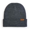 Beanie for Men Women Winter Skullies Cap Thermal Accessories Dark