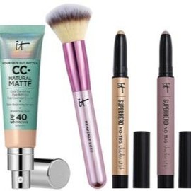 IT Cosmetics CC+ Cream Natural Matte SPF40 4-Piece Collection:_Fair Light