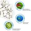 QIQN Ceramic Pipes Pack of 50 Approx. 320 g Ceramic