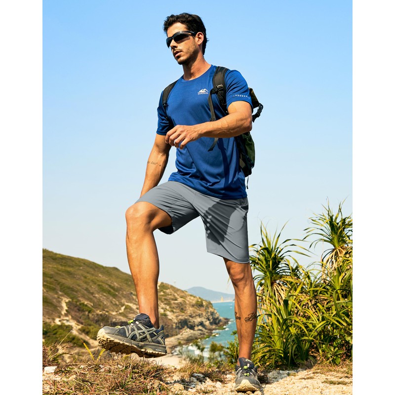 G Gradual Men's Hiking Shorts 7"/9" Lightweight Athletic Shorts for