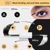 DIY Lash Extension Kit 240pcs Individual Eyelash 9‑16mm Clusters Eyelash