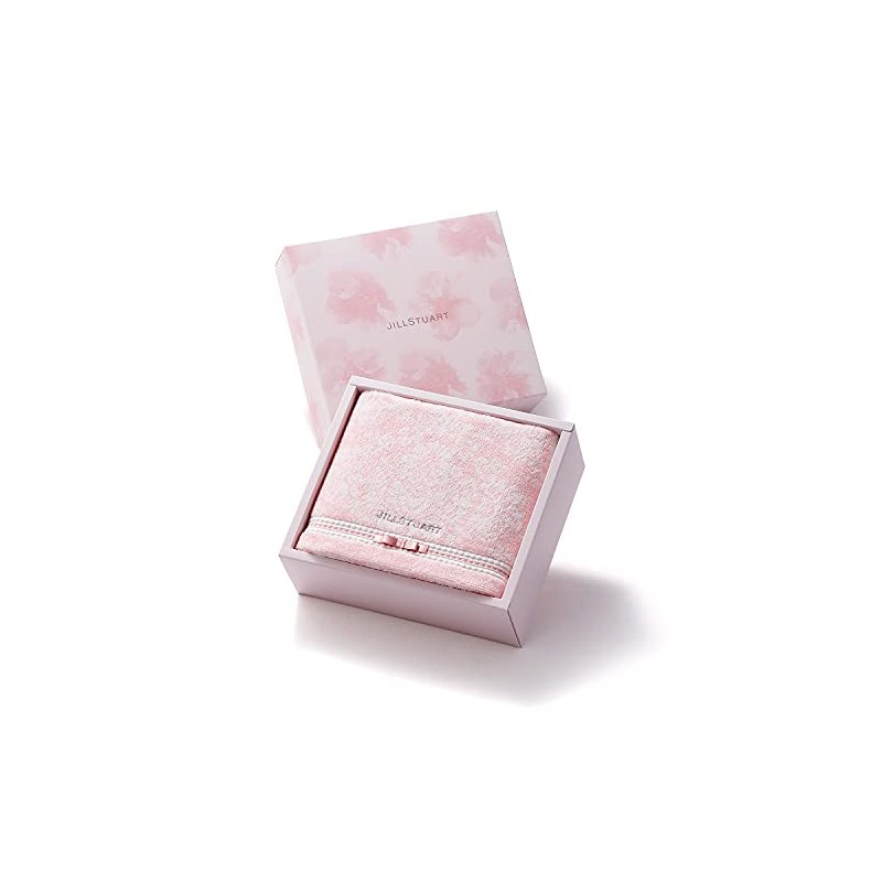 JILLSTUART 58-3189300 Elegance Fleur, Towel Gift, Pink, Bath Towel, Approx.