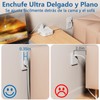Glückluz Regleta Multicontacto, Conector Multiple con 8 Enchufes de CA