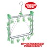 Laundry Drying Armoire Green Corner Hangers 32 Pinch Lightweight and