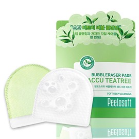 Pillosoft Bubble Laser Pad Accutitree Refillable Cleansing Sheet, 20 sheets, 1 piece / 필로소프트 버블레이저패드아큐티트리 리필형 클렌징 시트, 20매입, 1개