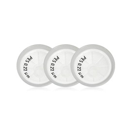 Syringe Filters PES Membrane Non-sterilized Diameter 25mm Pore Size 0.22μm For Laboratory Filters [CASE OF 100pcs] by Allpure Biotechnology (PES-25mm-0.22μm)