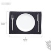 Encasa Homes Dining Placemats (Set of 6 pcs) Made from