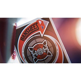 LuxTri Banshees Advanced Cards for Throwing, Original Throwing Cards from America, Card Throwing Deck, with Sound When Throwing, Robust, Precise, Shot Card