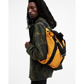 AllSaints Men's Kei Backpack, Orange, Medium