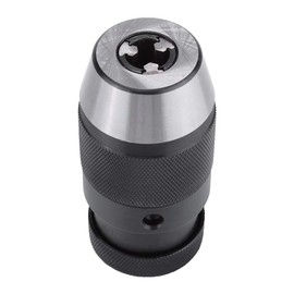 1/2 Inch Keyless Chuck, B16 Self-Tightening Power Drill Chuck Converter for Drill Machines, Milling Machines and Lathes