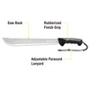 Kilimanjaro 21 Inch Stainless Steel Machete with Serrated Back and