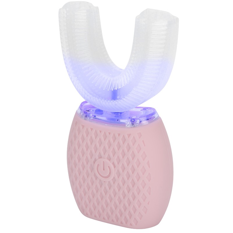 360Dgree UShape Toothbrush Rechargeable Automatic Toothbrush Silicone Oral Care Tool