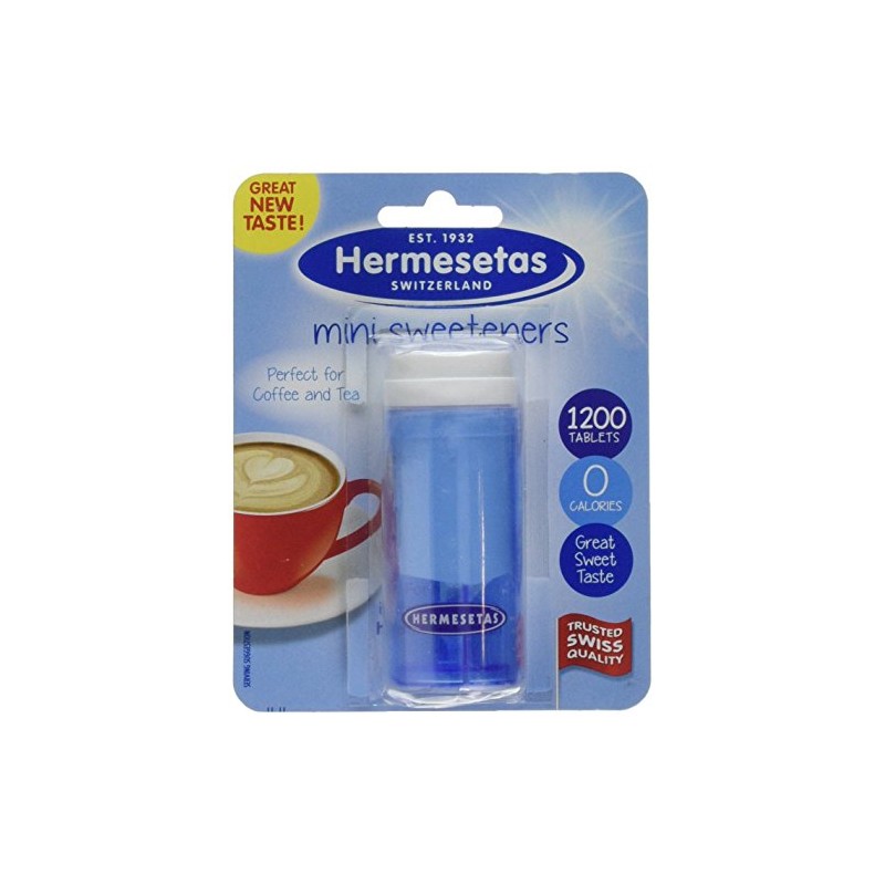 Hermesetas 1 x Mini Sweeteners 1200 Tablets 18.0g
