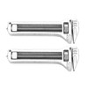 2PCS Mini Multitool Wrench Adjustable Compact Multifunctional Bottle Opener Wrench