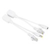 Tosuny 10 Pares Cable PoE Ethernet PoE Pasivo Adaptador Inyector