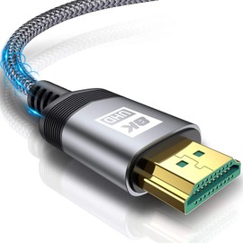 8K HDMI Cable, 4M HDMI2.1, Ultra High Speed Certified, High Speed, 48Gbps, Ultra High Speed, 2.1 Standard HDMI Cable, 8K@60Hz, 4K@120Hz/144Hz, 7680x4320p, UHD, Dynamic HDR, eARC, 3D Ethernet,