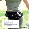 Fitletic Hydration Running Belt With Water Bottles For Men &