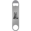 'Selkirk Rex Cat Sitting' Bar Blade Bottle Opener (BR00017366)