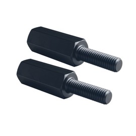 DEWHEL 2" Seat Riser Compatible with Can Am Maverick X3 Fits all years Black Lift Up UTV Seat 2PCS