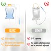 Pack of 5 3.5 L Plant Watering Drip Irrigation Bags,
