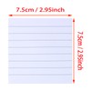 Mini Skater 2 Pack Sticky Notes with Line 7.5x7.5cm Self-Stick