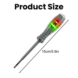 2-In-1 High Torque Strong Magnetic Screwdriver Electricity Detector,Voltage Tester Screwdriver, Electrical Circuit Tester Pens, Magnetic Screwdriver Heads, Portable Voltage Tester Screwdriver