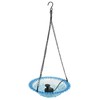 Hanging Bird Bath, Bird Bath Bowl with Fountain USB Powered,