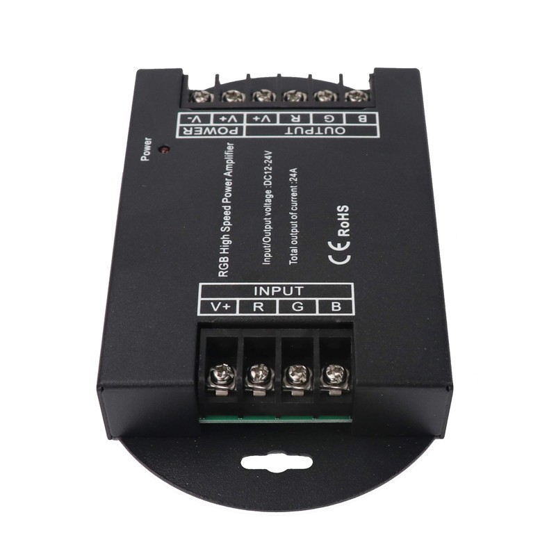 LEDENET RGB High Speed Power Amplifier 24A Data Signal Repeater