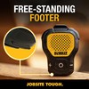 DEWALT Wearable Bluetooth Speaker (Updated Version), Clip-On Wireless Jobsite Pro