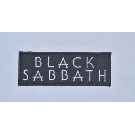 Unbranded BLACK SABBATH Patch Iron/sew On Embroidered Patch |Classic Doom Metal Cross