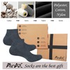 MANARC Men Cotton Ankle Socks Mesh Breathable Soft Comfortable Durable