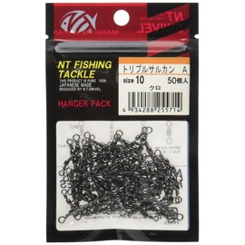 NT Swivel(N.T.SWIVEL) Triple Sarkan A-Type Hanger Pack, 50 Count #10