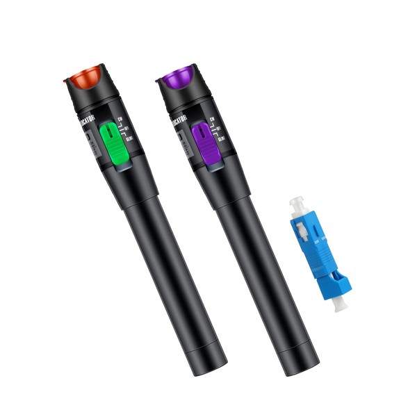 2Pcs Visual Fault Locator Fiber Optic Tester - VFL Fiber
