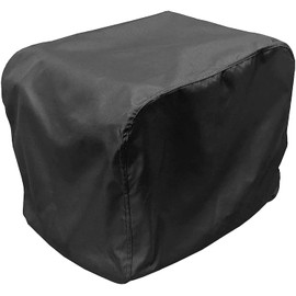 Generator Cover Waterproof, Heavy Duty Thicken 600D Polyester with Elastic Drawstring, Weather/UV Resistant Generator Cover for Universal Portable Generators 6500-9000 Watt (31''L x 29''W x 28''H)