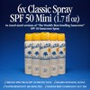 Vacation Mini Classic Sunscreen Spray SPF 50, Water-Resistant, Mini Sunscreen