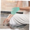 TOVINANNA 5-finger Shower Gloves Exfoliating Scrubber Body Scrub Mitts Nylon