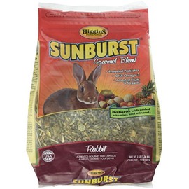 Higgins Sunburst Gourmet Food Mix for Rabbits Net WT 3LB (1.31KG)