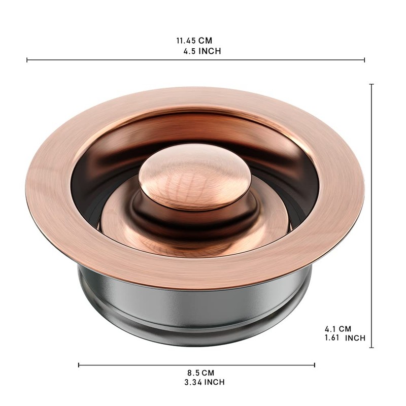 Sink Flange for Garbage Disposal and Sink Stopper Stainless Steel