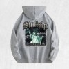 Liberty Statue Graphic Hoodie 100% Cotton US Warehouse 6 ColorsColor: