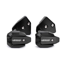 LEDISHUN Motorcycle Falling Protection Frame Slider Fairing Guard Anti Crash Pad Protector Crash compatible with Honda CBR300R CBR 300R (2013-2023) (Black)