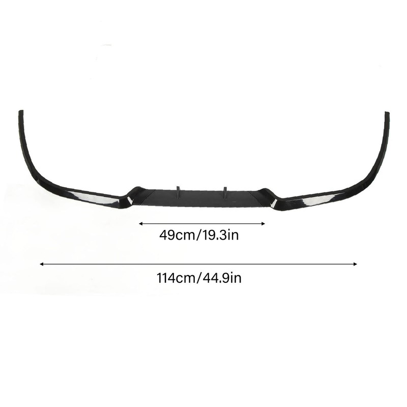 Front Bumper Lip Impact Resistant Front Bumper Lip Separator 114cm